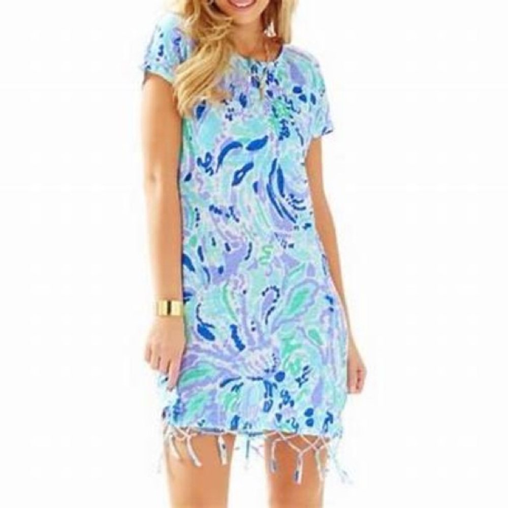 Lilly Pulitzer Linen Beachcomber dress, Size XS.